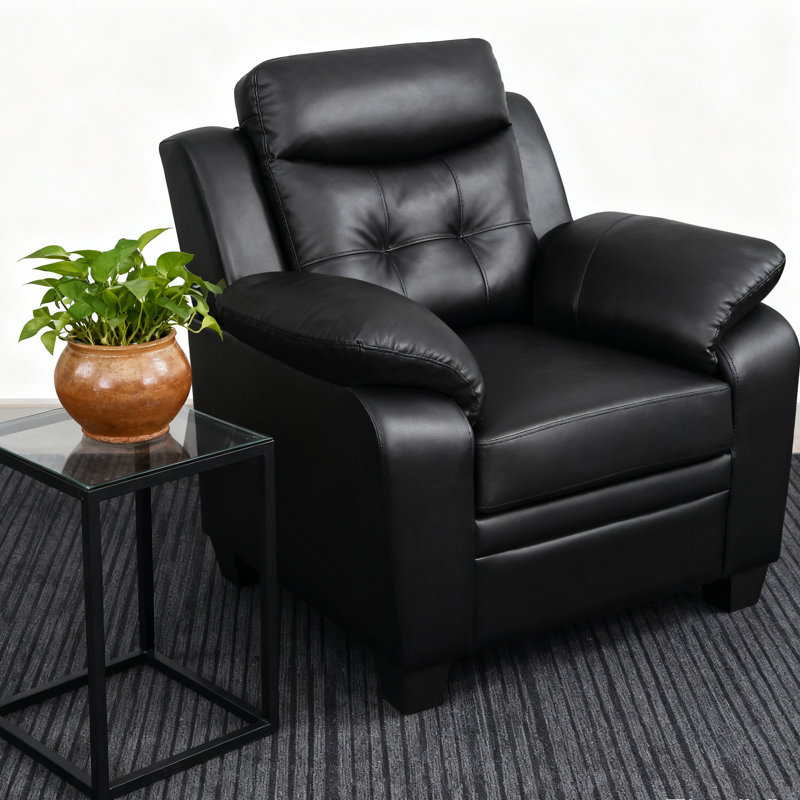 Fauteuil d'appoint rembourré et rembourré Modern