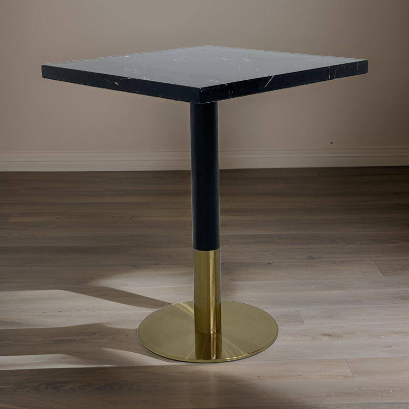 Kyanni Square Bar Table, Black