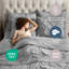 Ensemble d'édredon plissé avec draps Bed-in-a-Bag-103134055-103134051