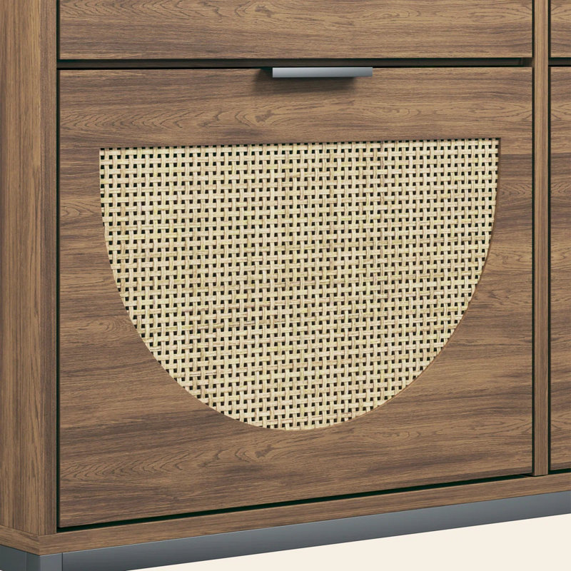 Ensemble de commode à 9 tiroirs Boho