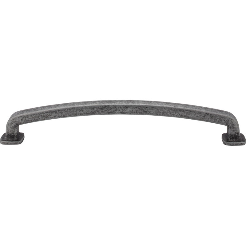 Belcastel I Appliance Pull, Distressed Antique Silver, 18"