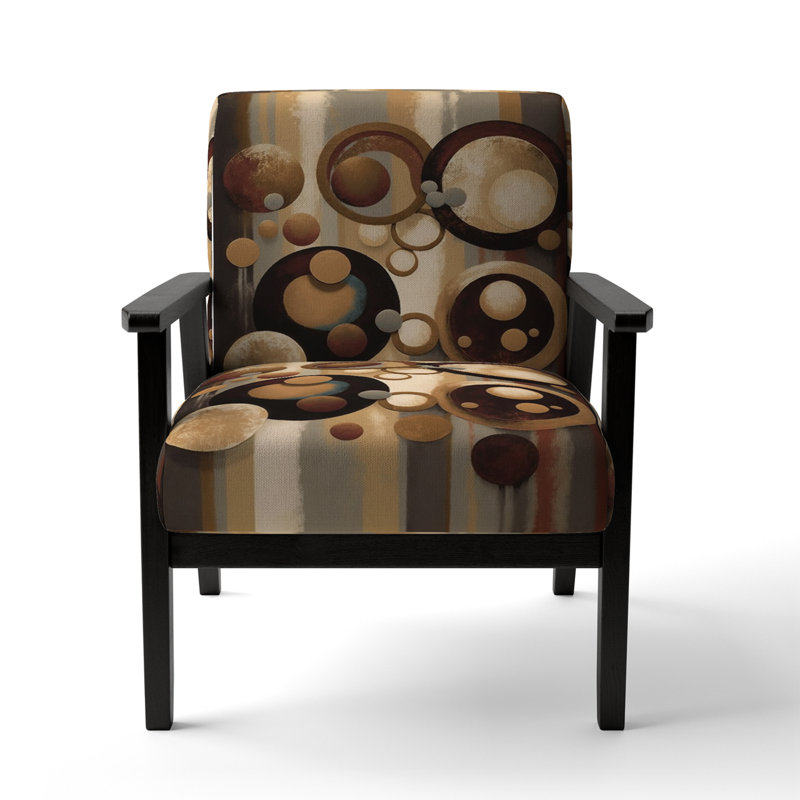 Fauteuil rembourré moderne Aged Barrel Universes VI