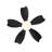 30" Small Kid's Low Profile Flush Mount Ceiling Fan Lighting with Remote Control for Small Children Room-1689967660