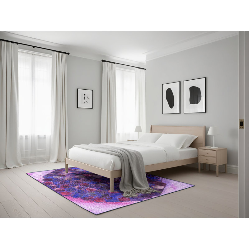 Performance Wool Indoor Rug, Rectangle 5' x 7'