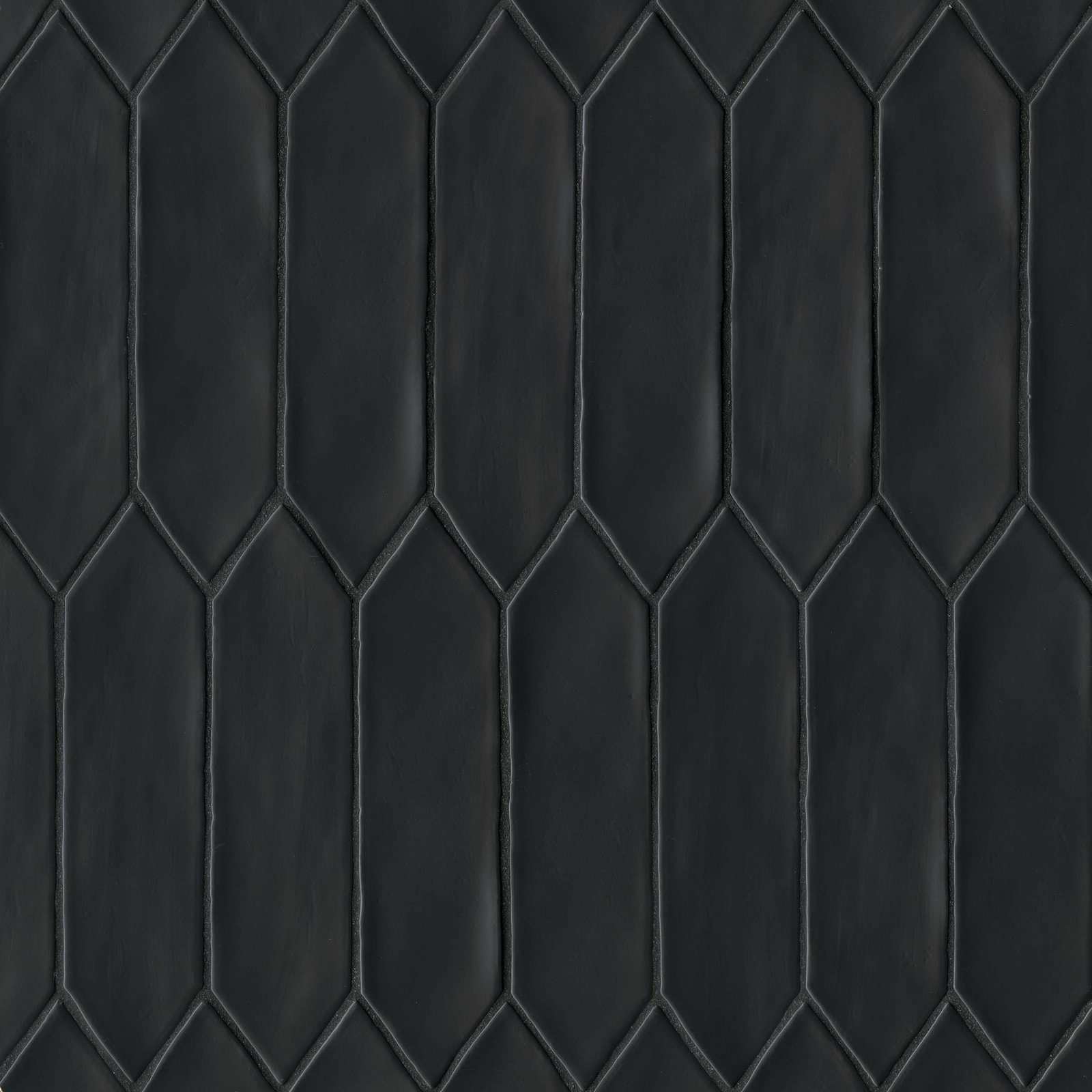 Reine 3" x 12" Ceramic Tile, Black