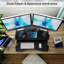 Adjustable Metal Base Standing Desk Converter