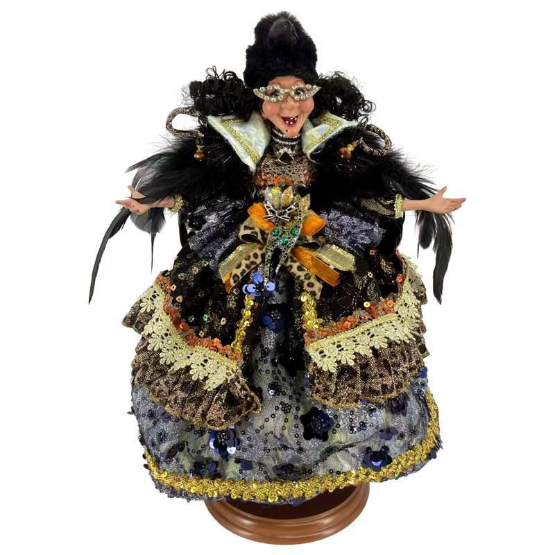 Raven Genie Witch, Small - 13.5 Inches