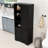 Stylish Bathroom Storage Cabinet with Tilt-Out Laundry Hampers, Adjustable Shelves and Anti-Tipping-46968217
