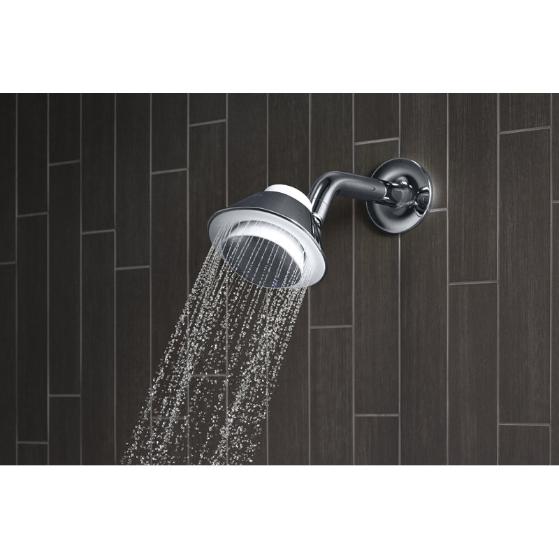 Moxie Shower Head with Waterproof Speaker Featuring Bluetooth Wireless Technology and sound by Harman Kardon, Polished Chrome
