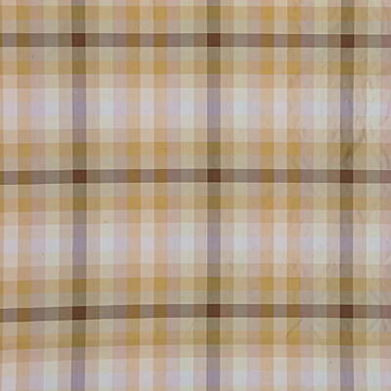 Ascot Check Silk Fabric