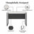 Writing Desk With Metal Legs-1301271341