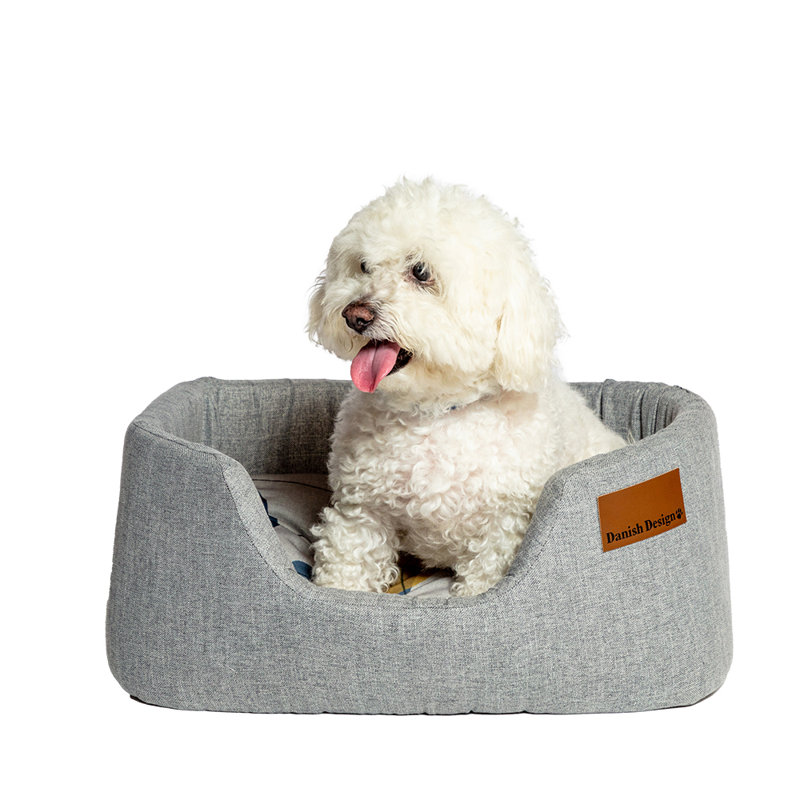 Cotton Pet Bed, Small (24cm H x 42cm W x 42cm D)