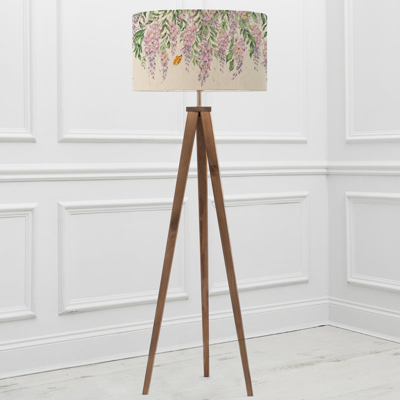Aratus 173cm Brushed Tripod Floor Lamp