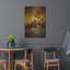  «Cowsiness In Gold» par Michael Fratrich, art mural en métal, 24 po x 36 po-1415855794