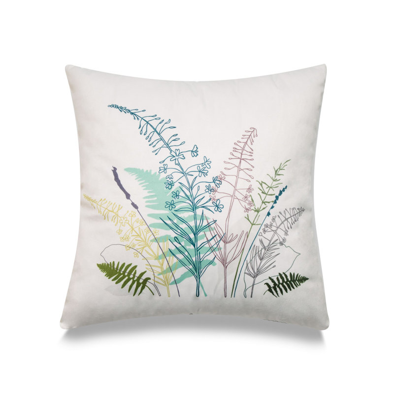 Housse et insert de coussin carré Leaf