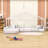 Twin &Twin Metal House-Style Montessori Bed With Guardrails-1860158141