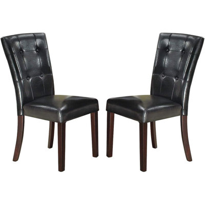 Ensemble de 2 chaises d'appoint Modern Parson
