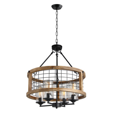 Lustre tambour 4 lumières Clintwood
