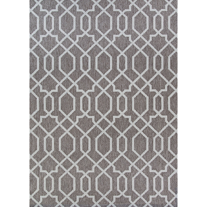 Schulte Performance Geometric Indoor / Outdoor Rug, Rectangle 8'6" x 13'