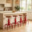 Dicle Swivel Adjustable Height Counter Stool-1871153481-1818652457