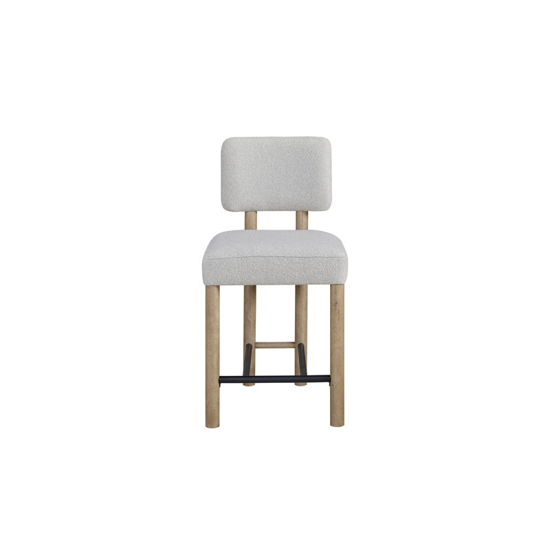 Tabouret de comptoir rembourré (ensemble de 2)