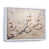 White Floater Framed