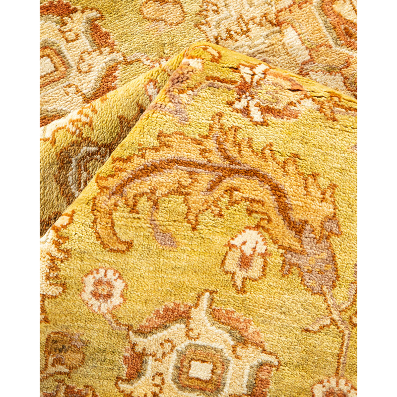 Ronnye One-of-a-Kind 6' 1" x 9' 3" Hand Knotted Area Rug