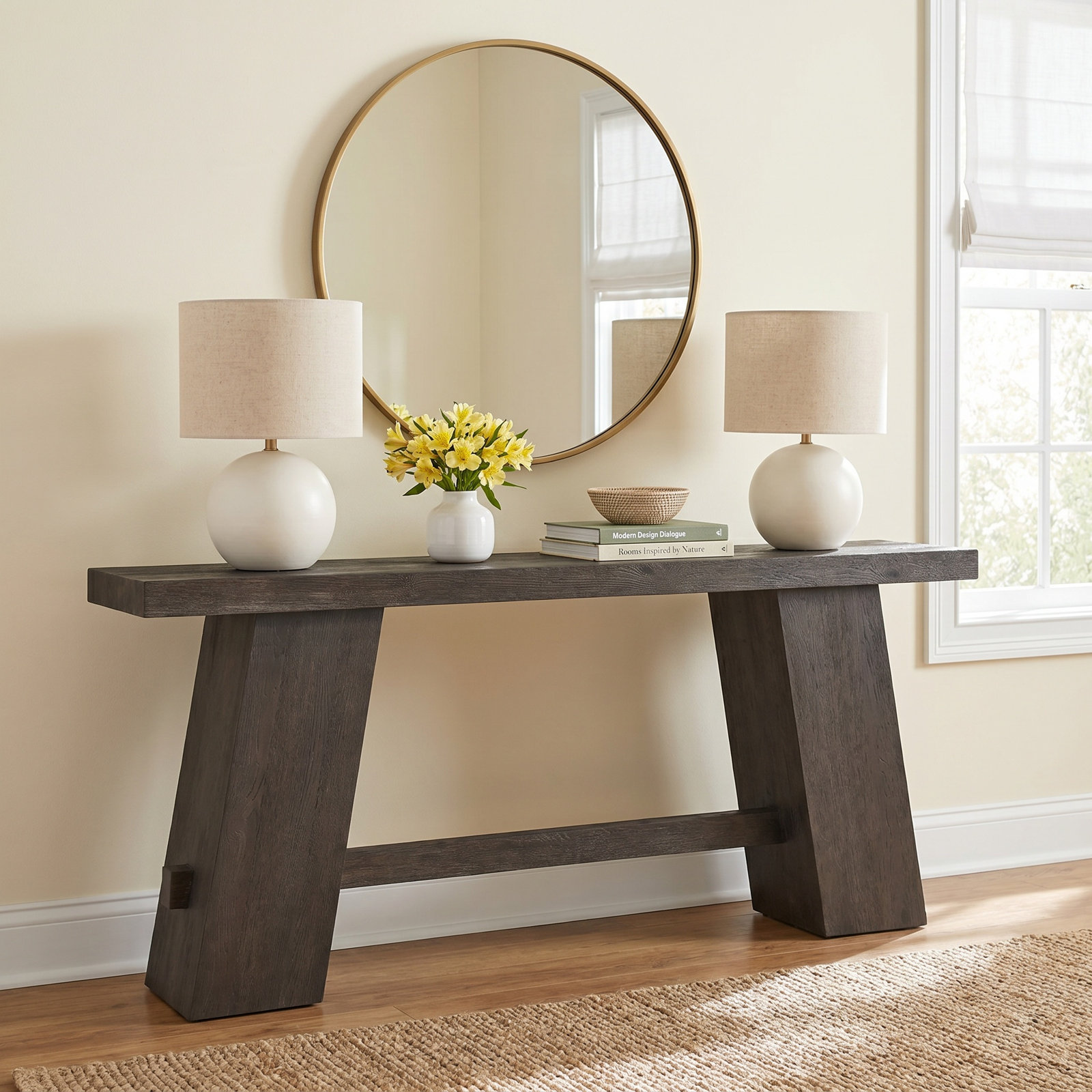 Hayes 76" Console Table, Espresso
