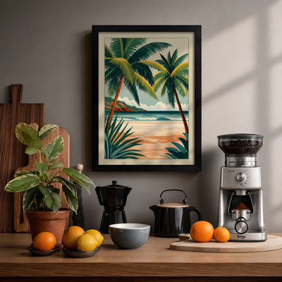Tropical Afternoon Coastal - Print