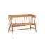 Bornholm 132Cm Wide Outdoor Teak Garden Sofa