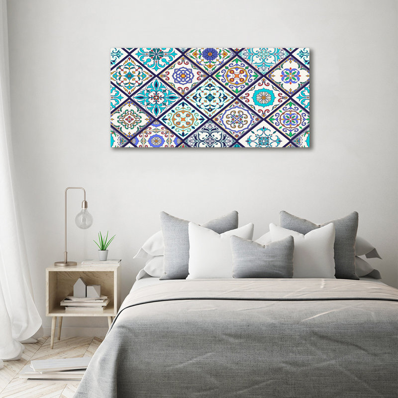 Ceramic Tiles - Wrapped Canvas Print
