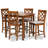 4 - Person Four Leg Dining Set-1272997548-1272997551