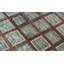 Tapis rouge noué à la main de haute qualité