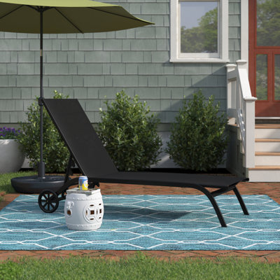 65" Long Single Chaise by Lark Manor