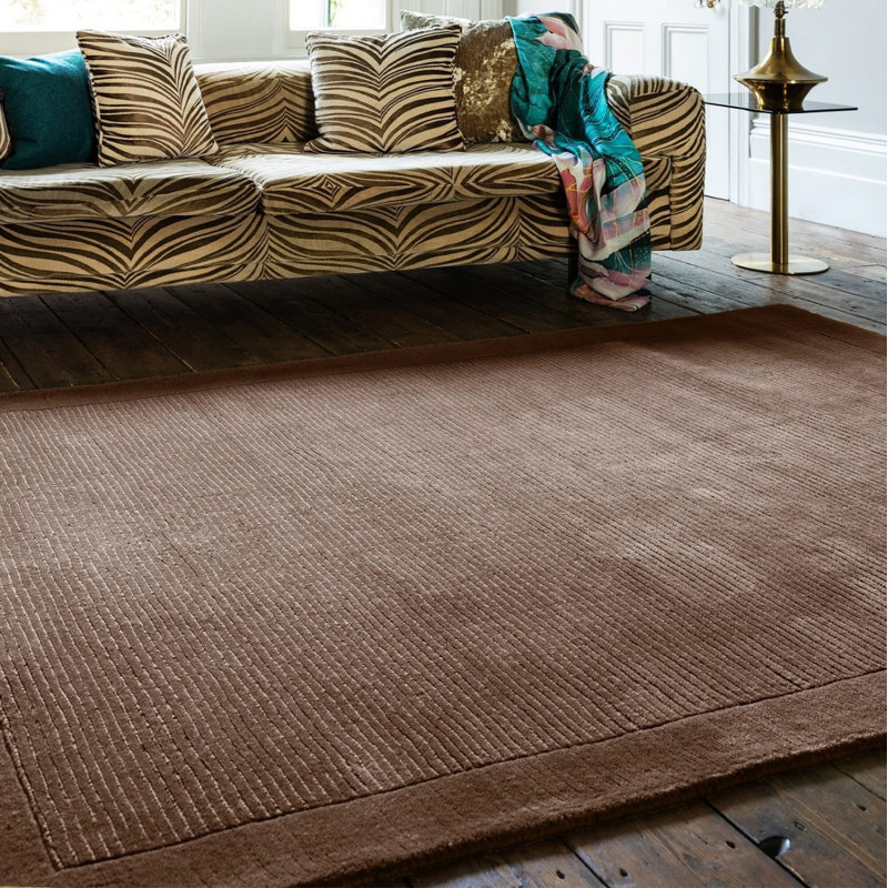 Handmade Plain Modern Easy To Clean Rug For Bed Room Living Room And Dining Room, Runner 60 x 120cm, Wool