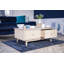 Colby Solid Wood Four Leg Coffee Table-33746268