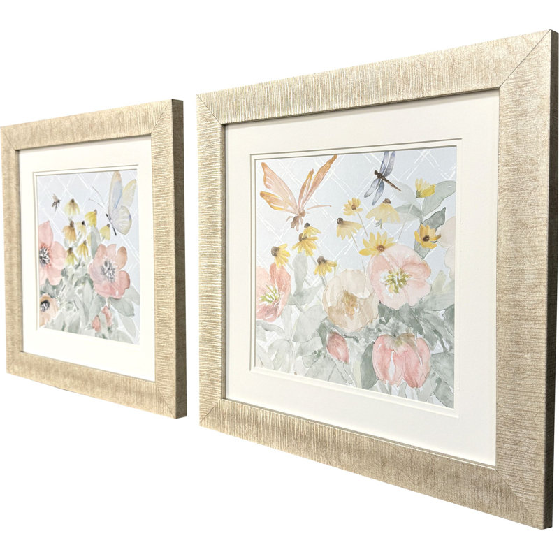«Garden Joy», art encadré