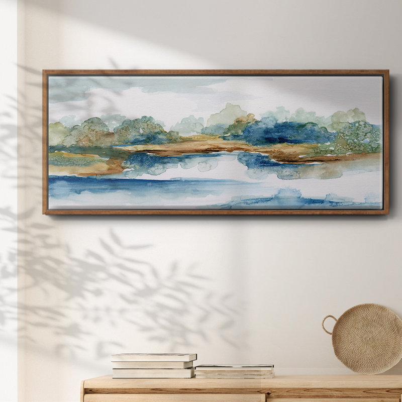 Blue Serenity- Framed Canvas