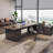 Tan+Black Rectangular Solid Wood+Iron desks-108218836-108218837