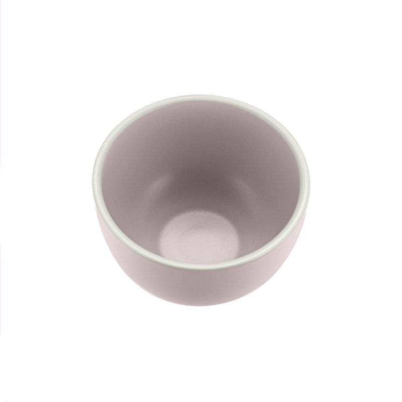 Set of Stoneware Cereal/Noodle Bowls, Pink