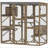 Pet Enclosure,Outdoor Cat Enclosure With Multi-Level