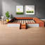 Lit double avec rangement, lit de jour moderne en velours de polyester pour la maison des enfants