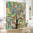 Hifsa Fabric Shower Curtain with Hooks Included-112863663