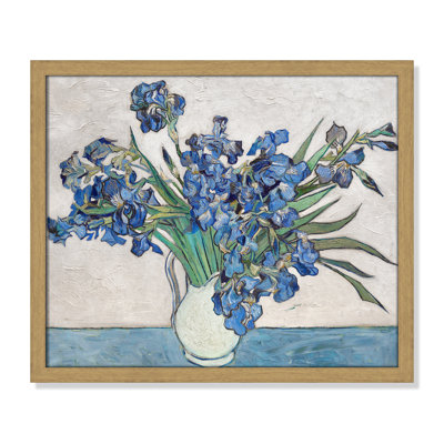 Imprimé iris bleu par Vincent Van Gogh