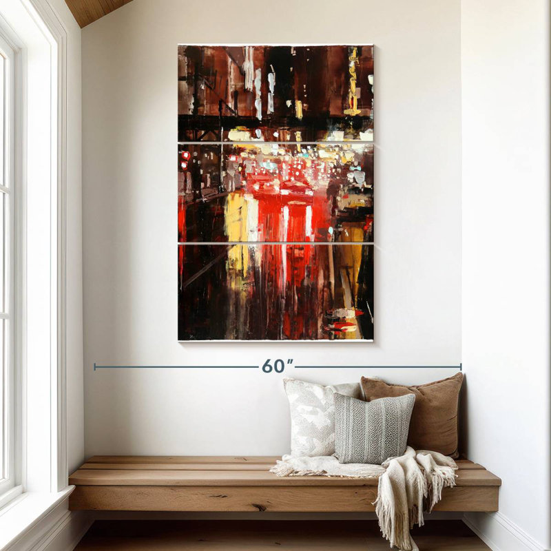 Sireci Late Night Muse, 50" H x 32" W