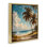 «Summer Beach with Two Palms Floater», art mural par LSR Creative Studio