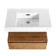 Wall-Mounted Bathroom  Vanity With Resin Sink