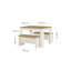 Napanoch 4 - Person Dining Set-67855550