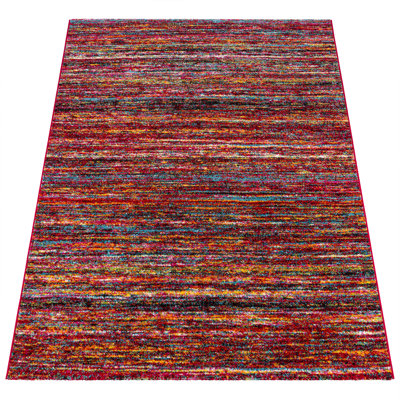Rectangle Striped Area Rug