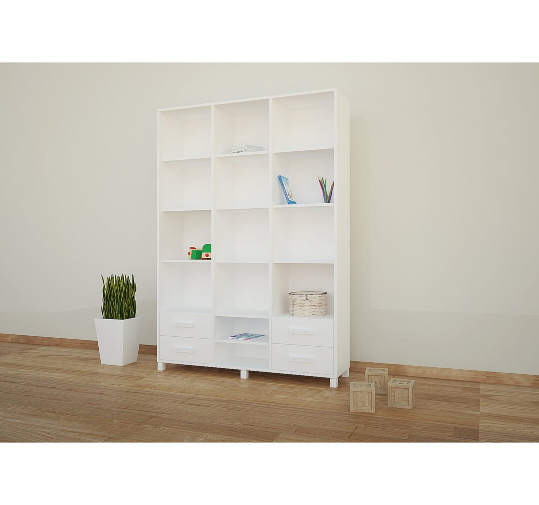 132 cm Bücherregal Hetton